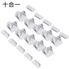 Упаковка из 10 шт. Невидимый замки для детской безопасности, невидимый замок ящика с клейкой лентой 3M обновления Разноцветные Детские футболки Функция безопасный дом для вашего ребенка, чи