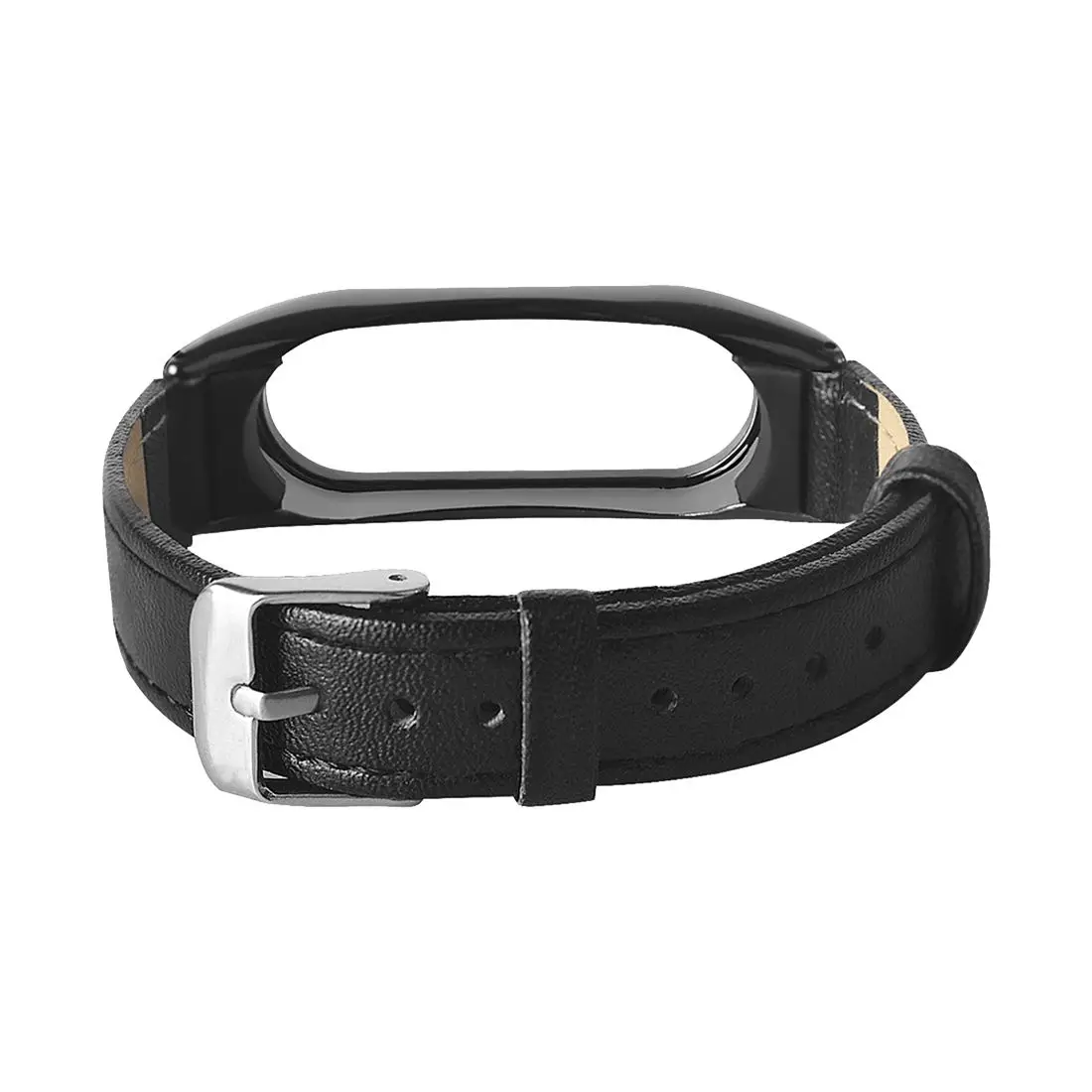 Replacement Leather strap Wrist Band Plus For Xiaomi Mi Band 2 Metal Case Replacement Leather strap Wrist Band Plus For Xiaomi Mi Band 2 Metal Case
