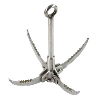 

Outdoor Climbing Survival Foldable Climbing Hook Grappling Hook Climbing Claw Carabiner Tool Rescue Tool Climbing Tool