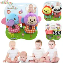 1 Pair Newborn Infant Rattles Toys Toddler Hand Bell Cartoon Animal Rings Interactive Baby Early Education Plush Toy YJS 1 Pair Newborn Infant Rattles Toys Toddler Hand Bell Cartoon Animal Rings Interactive Baby Early Education Plush Toy YJS