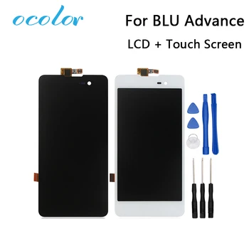 

ocolor For BLU Advance 5.0 LCD Display+Touch Screen Screen Digitizer Assembly Replacement For BLU Advance Accessories
