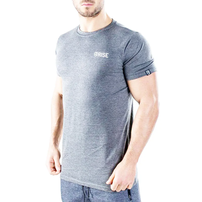 

Hot selling cotton sweat absorption comfortable short sleeve t shirt gym gym clothing solid color