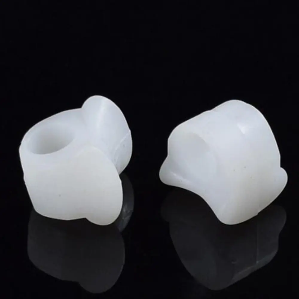 1 Pair Silicone Big Toe Brace Foot Care Tool Orthotics Bunion Pedicure Hallux Valgus Corrector For Toes Separator