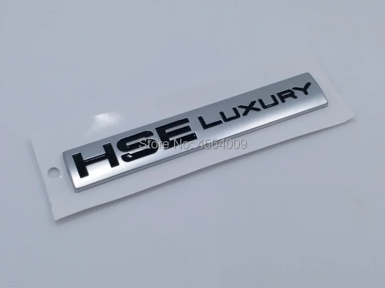 HSE Luxury SCV6 SDV6 SDV8 Si4 SV автобиография эмблема значок автостайлинг переоснащение