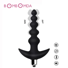 Silicone Waterproof Dildo Vibrator Butt Plug Anal Plug Vibrating Anal Beads Sex Products Sex Toys For Women Men Prostate Massage