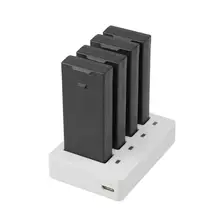 4 в 1 USB мульти батарея Быстрая зарядка зарядное устройство концентратор с индикатором зарядки для DJI TELLO RC Дрон батарея быстрое зарядное устройство