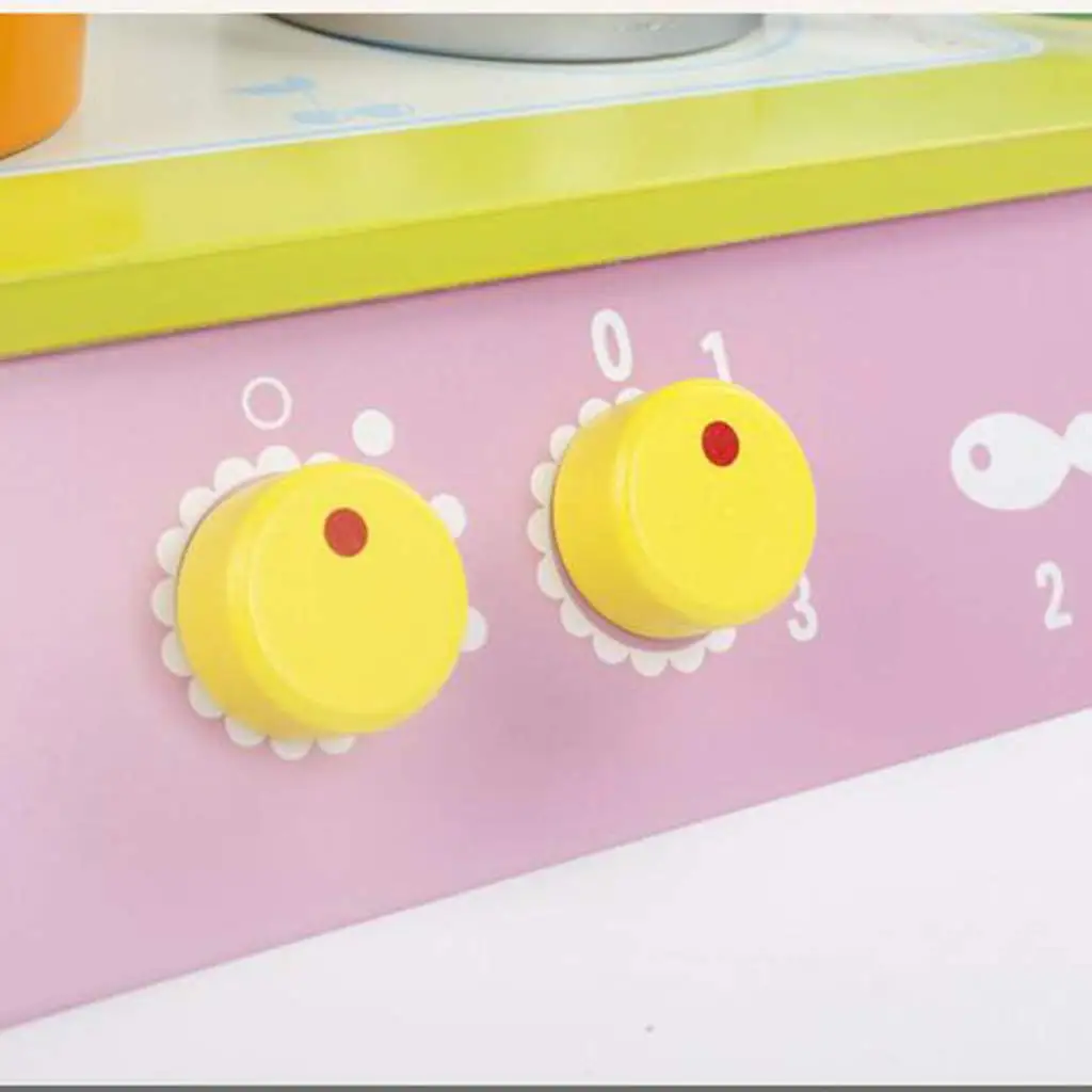 خشبية مصغرة طقم حلل استانلس ستيل بيت الدمية أثاث المطبخ لعب لعبة ألعاب تعليمية للأطفال طفل الاطفال