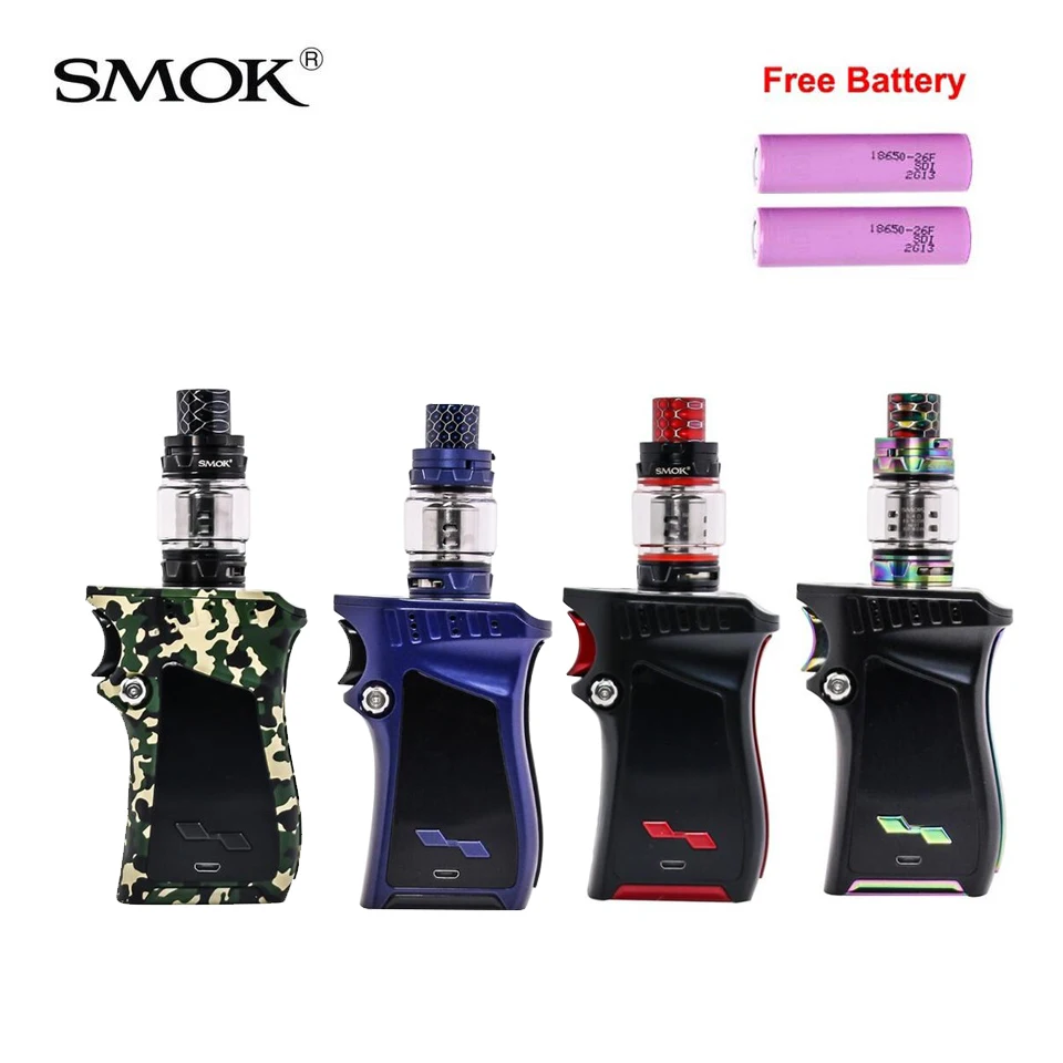 

E Cigarette Mag Box Mod Original SMOK Mag Kit 225WRight Hand Vape Mod for Atomizer TFV12 PRINCE Tank V12 Prince Vaporizer Kit