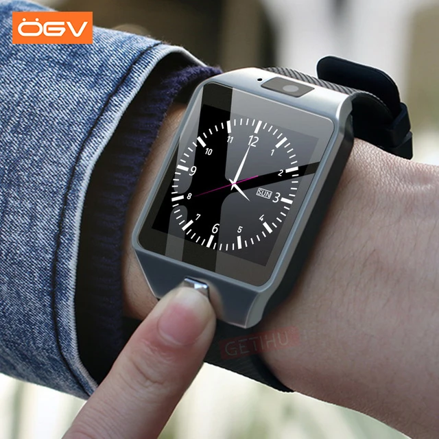 OGV Bluetooth Smart Watch Wearable Devices DZ09 Electronics Wrist Phone Watch Support SIM TF Card For smartphone Smartwatch