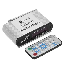 Мини цифровой MP5 HiFi усилитель мощности Verst rker Bluetooth USB AUX FM радио AUX