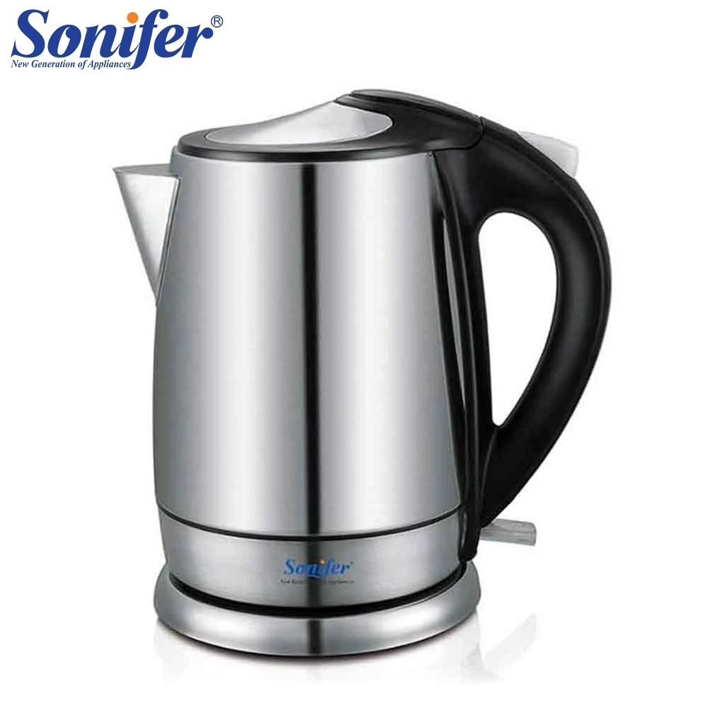 

1.8L 304 Stainless steel Electric Kettle 1850W Household 220V Quick Heating Electric Boiling Pot Sonifer