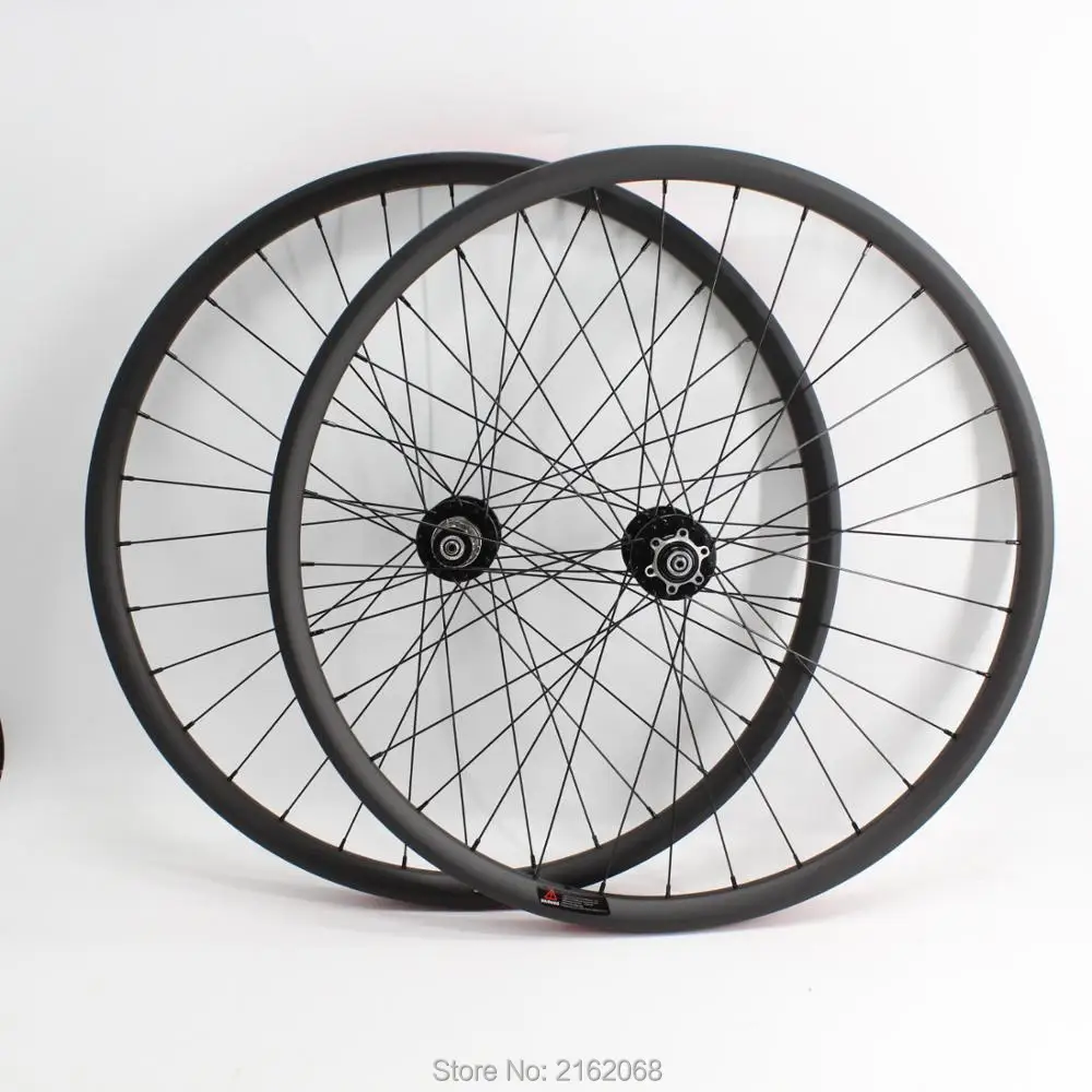 Free shipping Mountain bike clincher rims 27.5 inch matt UD 3K full