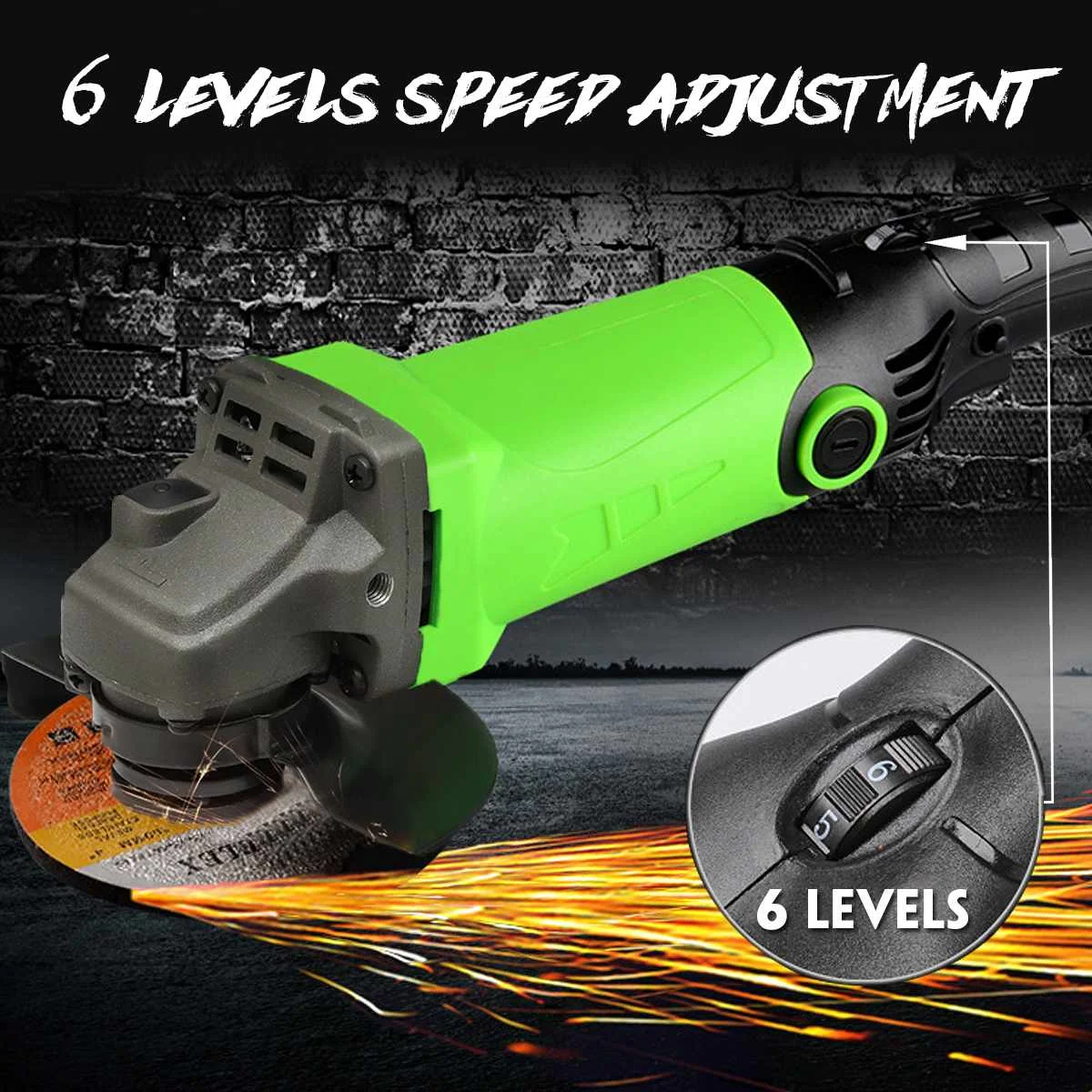 

1200W Car Polisher 6 Levels Variable Speed Paint Care Tool Polishing Machine Sander 220V Electric Floor Polisher