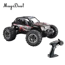 1/16 Масштаб 2,4 ГГц пульт дистанционного управления RC 4WD привод внедорожный автомобиль дрейф Грузовик Рок Гусеничный 46 км/ч скорость электрическая игрушка рождественские подарки-красный