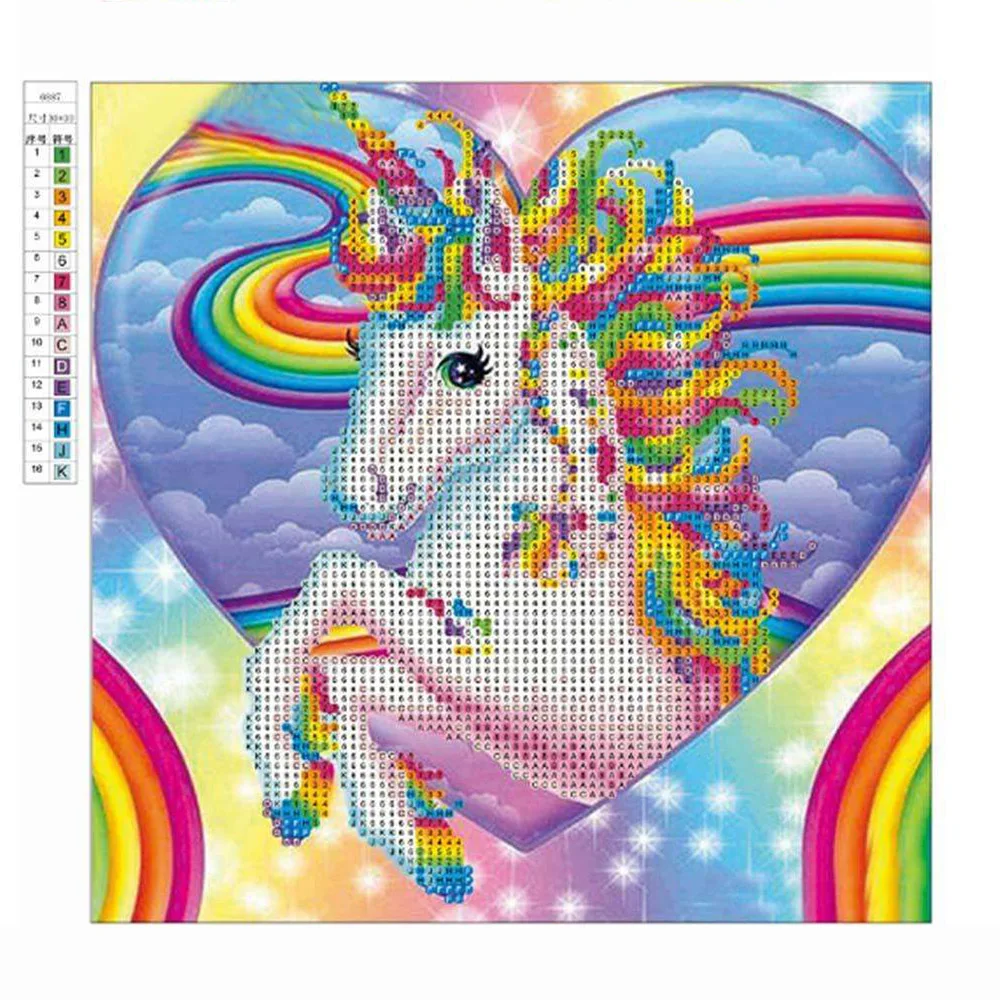 

DIY 8D Diamond Painting Kits Full Drill Tower Tip Shape Waterproof No-fading Diamond Painting Bedroom Living Room Decoration