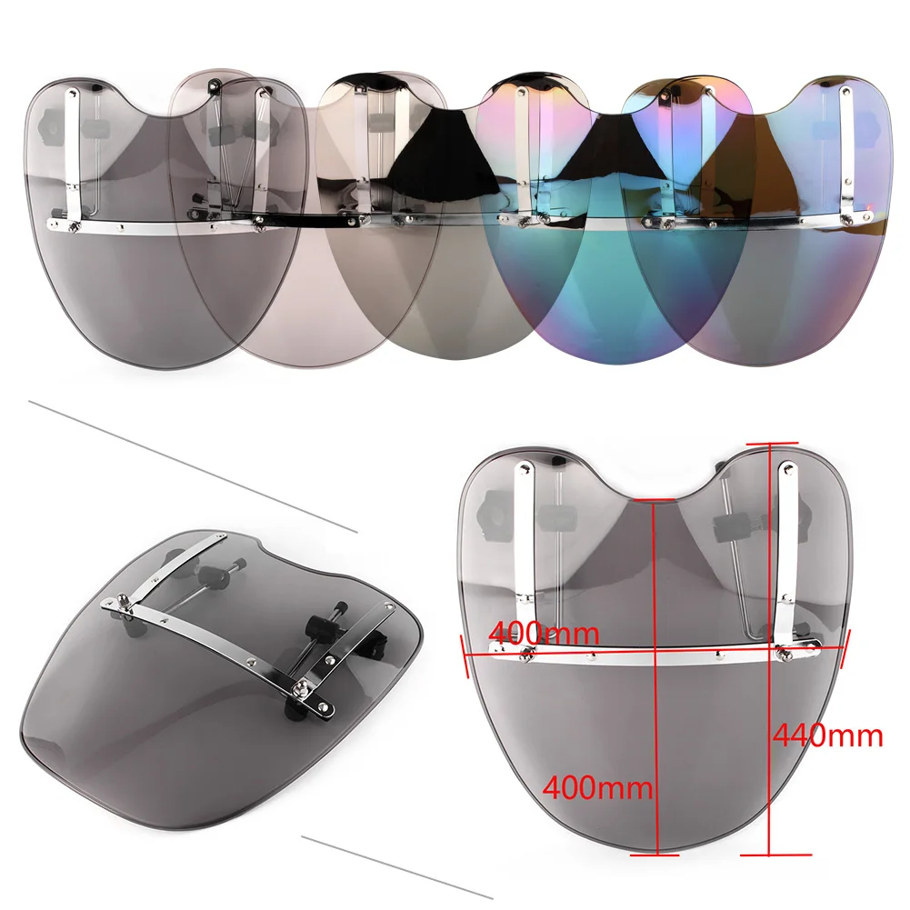 

Motor Windshield Windscreen For Kawasaki Suzuki Yamaha Honda Cruisers & Standards 1969-2015 & For Harley 1970-2015 Part models