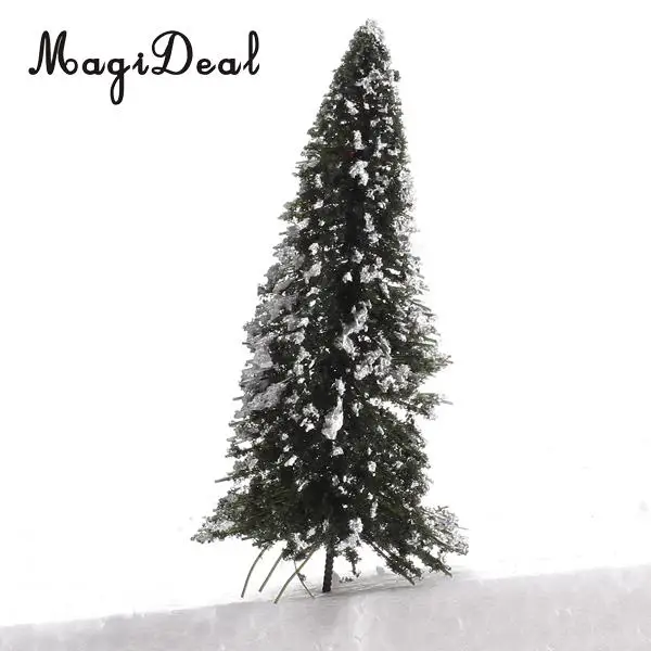 MagiDeal 10 шт. 1/150 белый темно зеленый пейзаж пейзажная модель кедровые деревья для