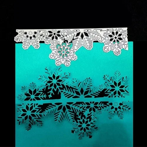 

Metal Cutting Dies DIY Scrapbooking Photo Frame Snowflake Embossing Album Paper Photo Card Stencil Templates Stencils