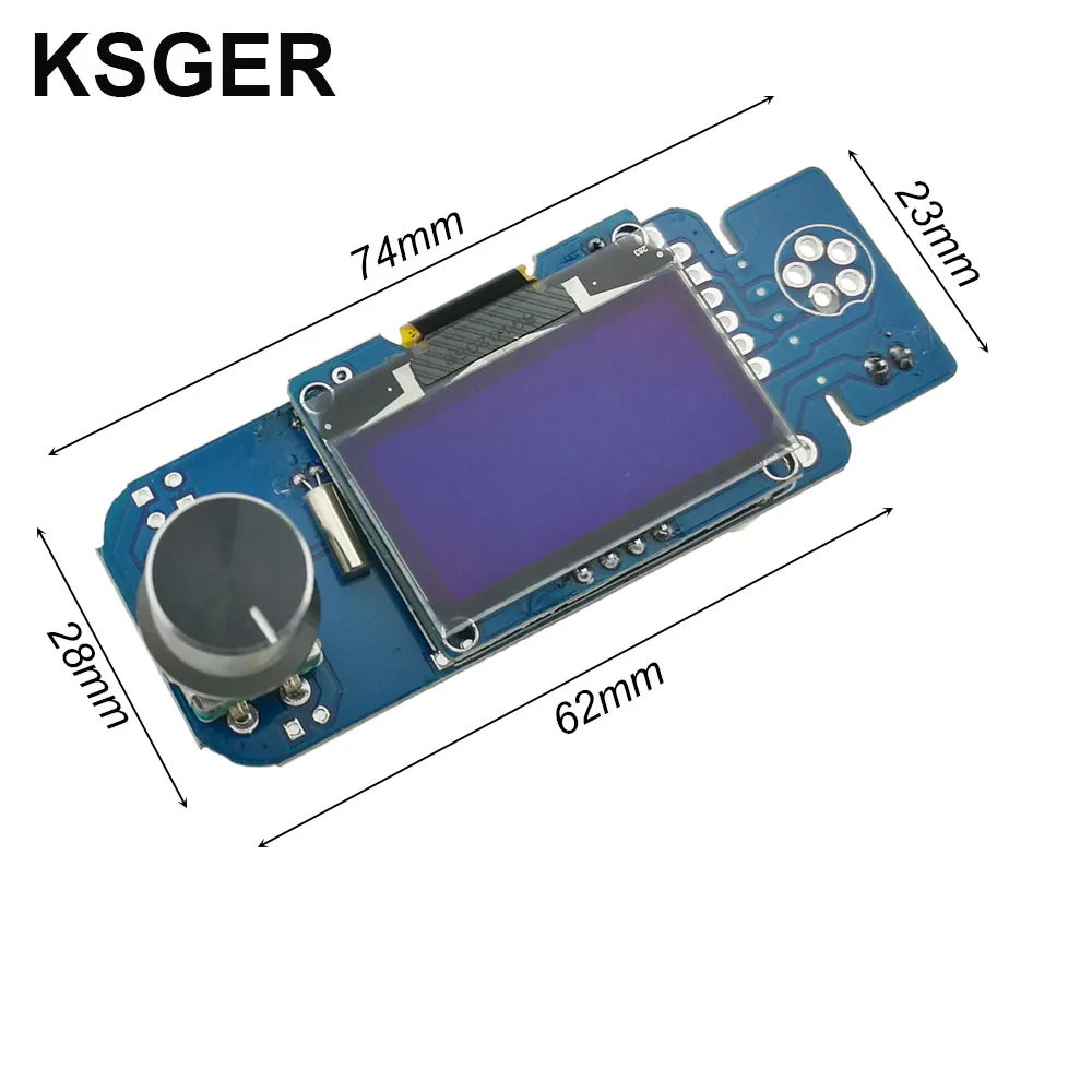 KSGER 9501 паяльная ручка V2.1S T12 STM32 OLED цифровой регулятор температуры с электрическим