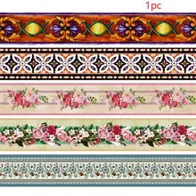 10 см* 10 м ванная комната Гостиная плинтус самоклеящаяся 3D Наклейка на стену плитка ПВХ