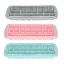 Горячий лоток для льда с крышкой, 24 Сетки, силиконовые стразы, форма для льда, форма для шоколада, форма для рукоделия, форма для коктейля, гель