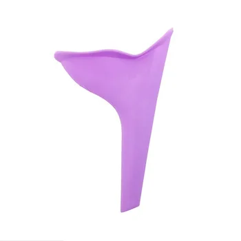 

Pink Women Girls Urinal Soft Silicone Urination Device Travel Outdoor Camping Stand Up Pee Toilet Urinals for Girl Women mujer