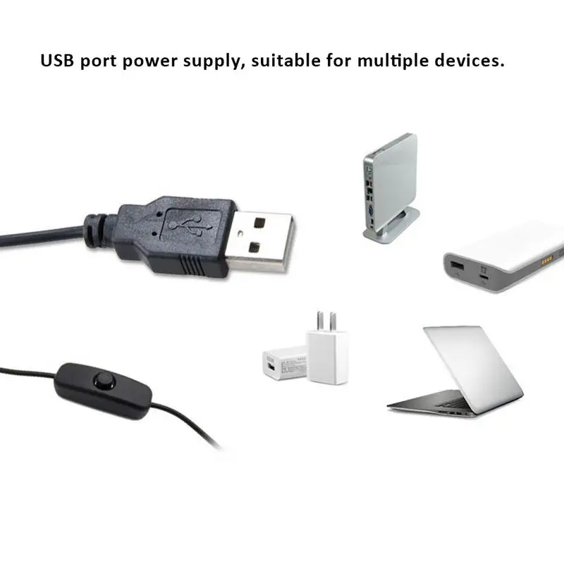 Гибкая светодиодная лампа для чтения с прищепкой Мощный USB светильник настольная