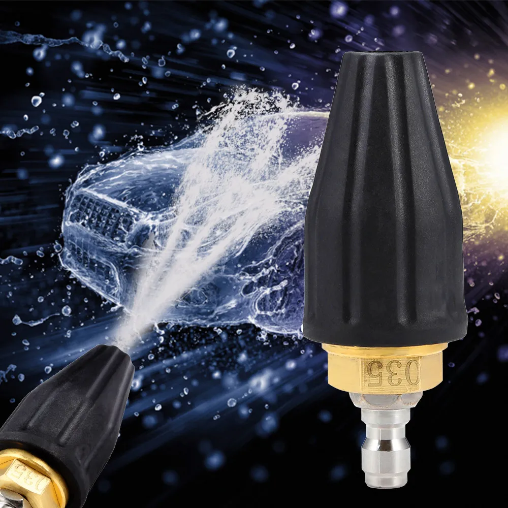 

1/4 Inch Quick Connect Rotating Turbo Nozzle for Karcher / LAVOR High Pressure Washer Detachable Power Tool Accessories