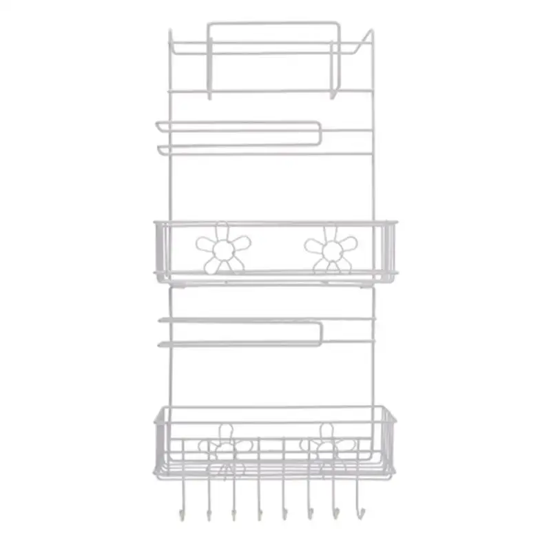 المطبخ Nevera الجانب الرف رف جدار متعددة الأغراض الرف الكراك تخزين رف متعدد الطبقات حامل الثلاجة Estante الثلاجة
