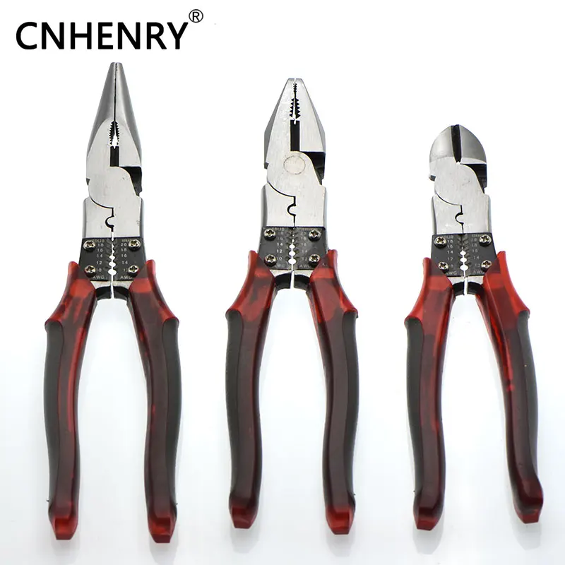 Wire Stripping Wire Stripper Multi Tool Pliers Cable Cutter Crimping Multitools   Multifunction Automatic Stripping Hand Tool