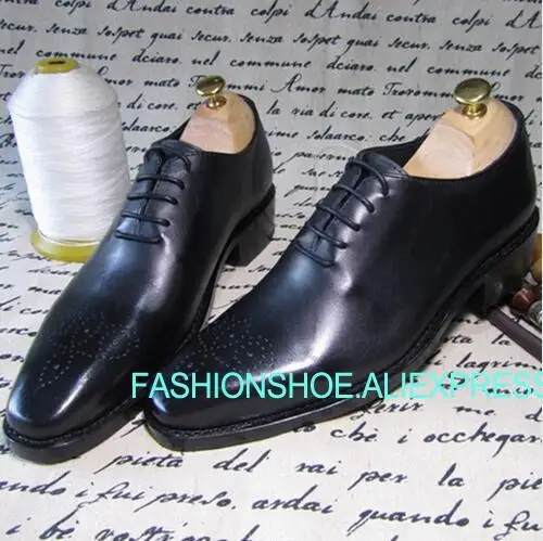 

Cow leather Goodyear Shoes for men Flats lace up Genuine leather Breathable Lace up Business Shoes Custom made Wedding Shoes
