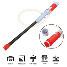 63 centimetri Portatile Pompa A Batteria di Trasferimento del Liquido Acqua Gas Strumenti di Benzina Carburante Per Auto Portatile Sifone Tubo Auto Esterno