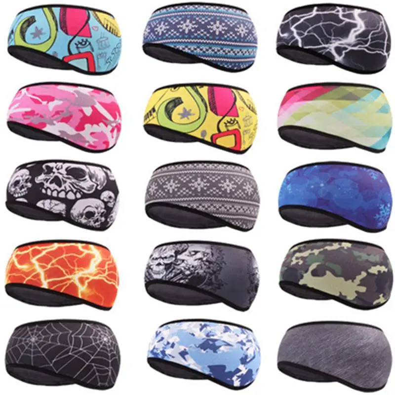 

Weimostar Thermal Fleece Riding Headscarf Outdoor Sport Cycling Headband bandana Men Women Windproof Warm Ski Bicycle Hair Band