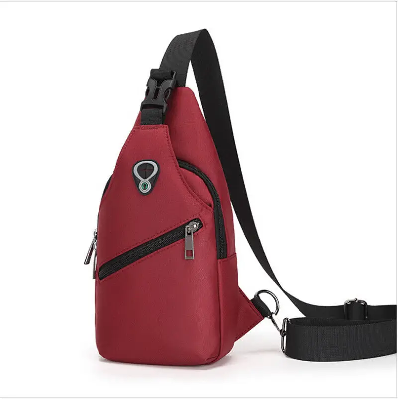 

Men Oxford Travel Hike CrossBody Shoulder Sling Pack Chest Bag Waterproof Camp