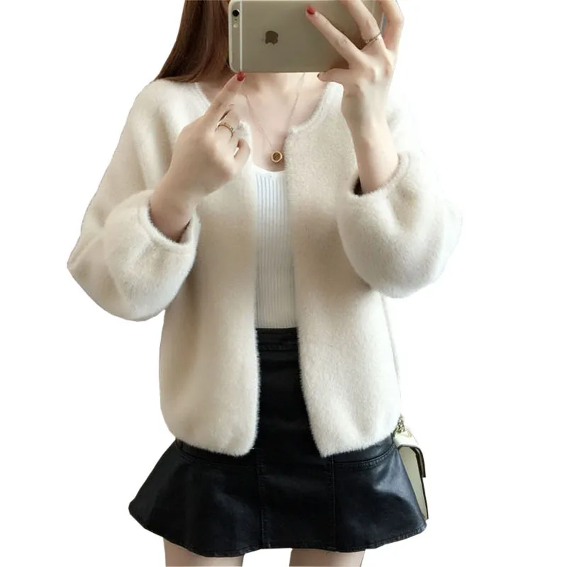 Best Price Fashion Short Cardigan Female 2017 Autumn Solid Color Cardigan Women Cute Sweater Thick Warm Sweater For Women MA0046 Best Price Fashion Short Cardigan Female 2017 Autumn Solid Color Cardigan Women Cute Sweater Thick Warm Sweater For Women MA0046