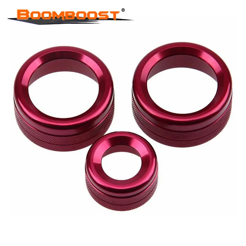

Auto car Air Conditioning Button Ring Knob Cover For BMW 1 2 3 series low configuration Car-styling