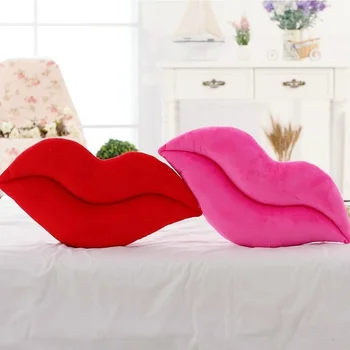 

Sukitoy Stuffed Kids Plush Toys Kawaii Kiss Lips Dolls Cushion Christmas Gifts For The New Year Girls Children Brinquedos 55cm