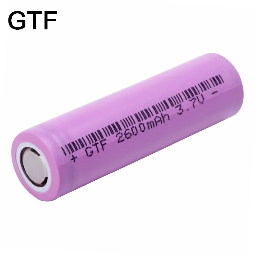 18650 Сотовый 3 7 V 2600mAh литий ионная аккумуляторная батарея для Samsung 26F ICR18650 батареи T6