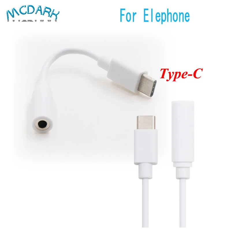 Кабель для наушников Mcdark USB Type-C Elephone A3 A5 PX U2 Pro P11 U S8 Z1 M3 P9000 Lite | Мобильные телефоны и