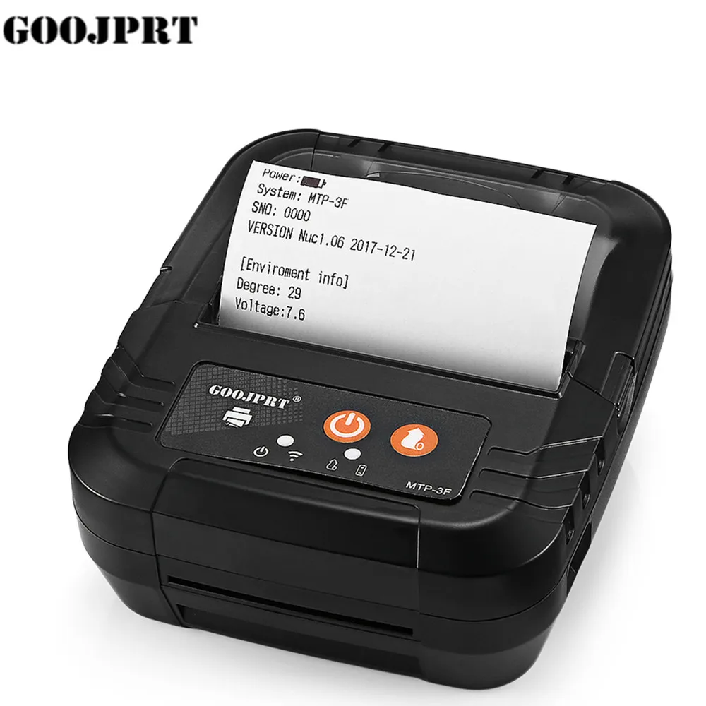 

GOOJPRT MTP - 3F 80mm ESC / POS Thermal Receipt Printer Bluetooth Laser Printer with USB Port for Restaurant Supermarket