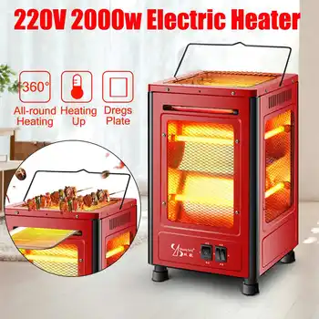 

200V 2000W Home Heater Table Portable Electric Heat Blower Indoor Winter Electric Heater Room Heating