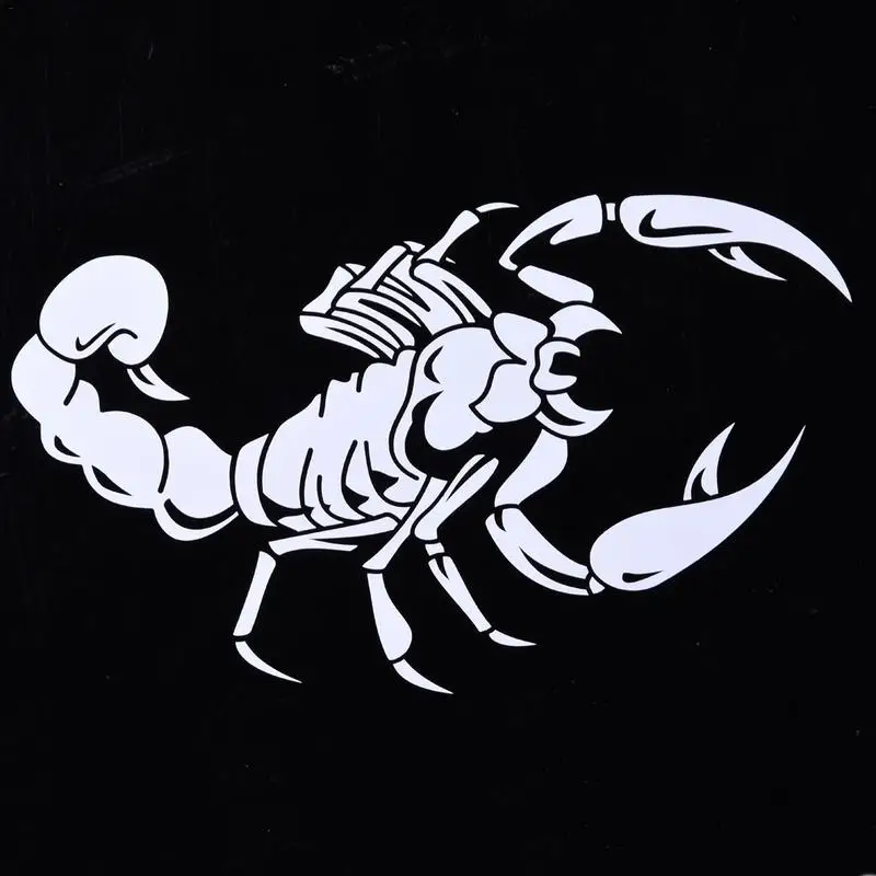 1PCS 30cm Cute 3D Scorpion Car Stickers Car Styling Vinyl Decal Sticker For Cars Acessories Decoration