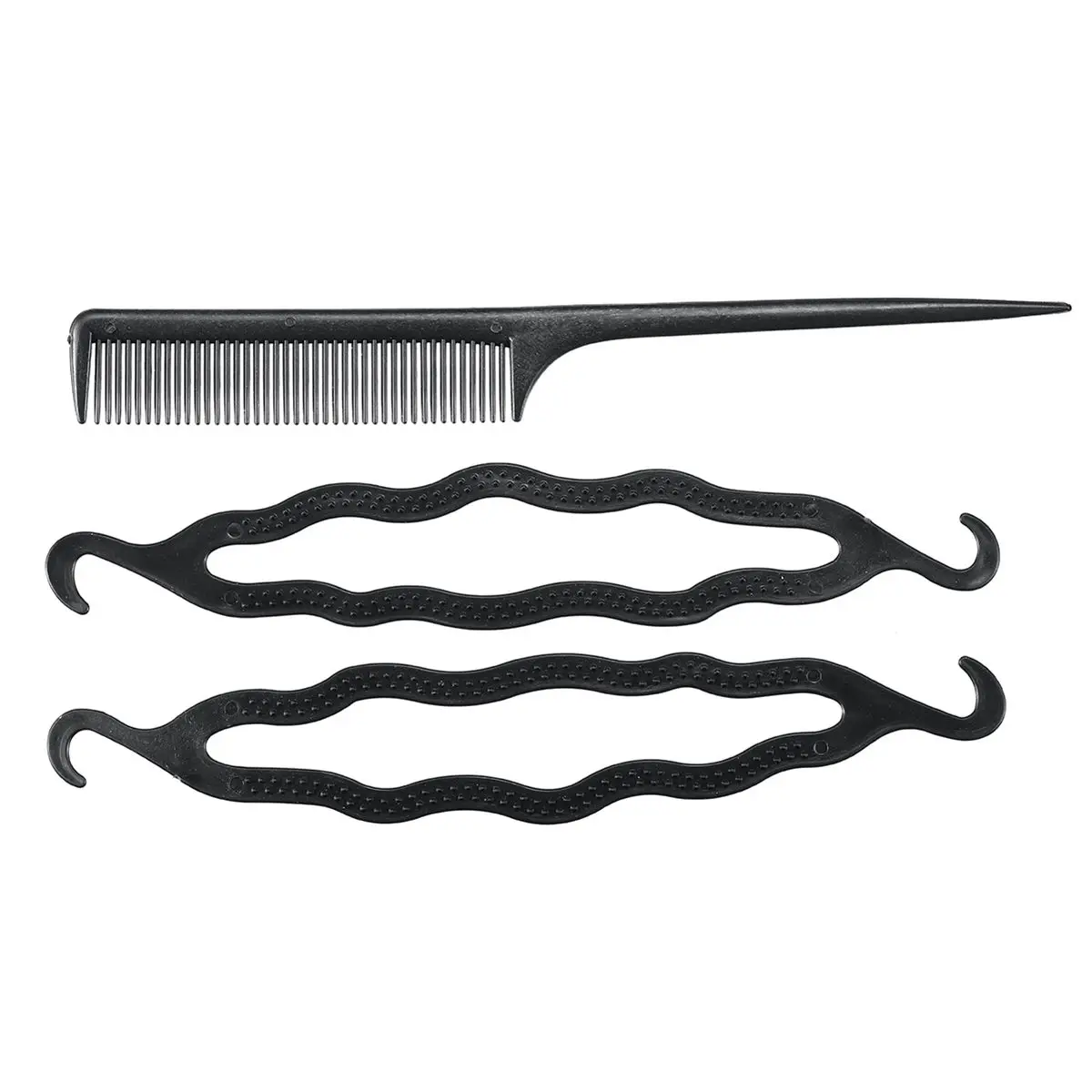 71pcs Fashion Hair Braiding Tool Practice DIY Twist Styling Barber Maker Disk Hair Styling Accessories Roller Maker Hair Curler