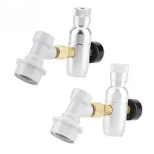 Homebrew банальный бочонок CO2 16 г регулятор зарядное устройство комплект газ отключение домашний разливный пивной кегератор пробка для бутылки вина