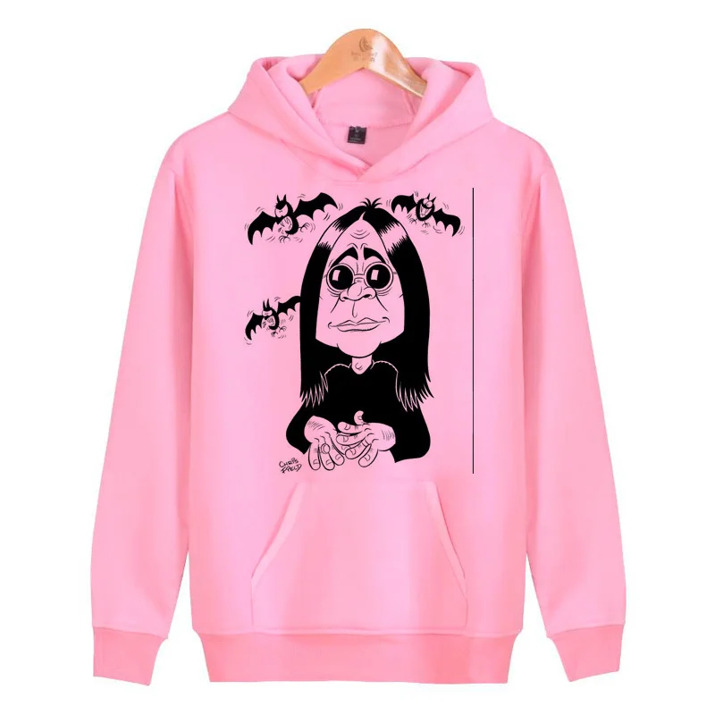 Ozzy osbourne Толстовки Кофты Уличная-хоп мужчин/женщин Хип hoddies Мужской пуловер homme harajuku J2071