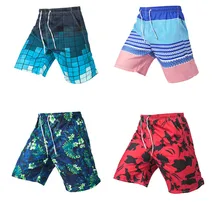 Новинка, мужские летние шорты,, пляжные шорты, повседневный стиль, свободные, эластичные, модная брендовая одежда размера плюс 4XL