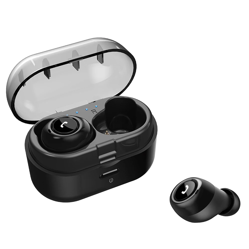 

True Wireless Bluetooth Earbuds in-Ear Stereo TWS Bluetooth Headset Wireless Earphones With Charging Box MIC For iPhone Xiaomi