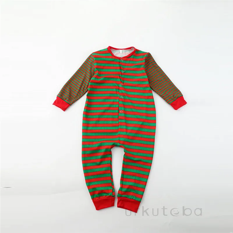 Комплект одинаковых рождественских пижам для семьи комплекты для мужчин женщин малышей одежда для сна ночное белье