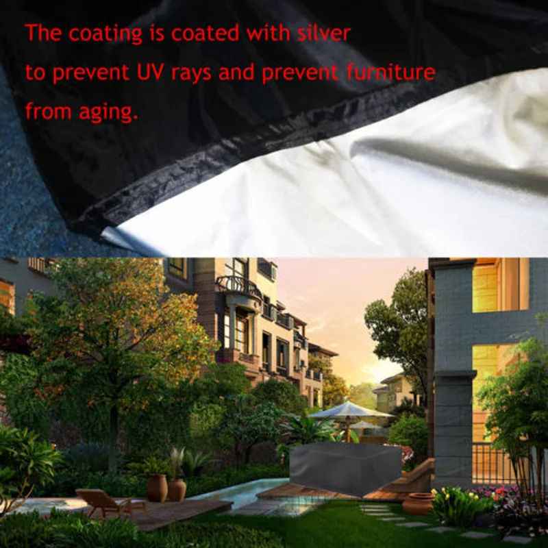 Brand New Style Heavy Duty Waterproof Rattan Cube Outdoor Cover Heavy Duty Waterproof Rattan Cube