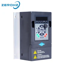 Frequency Inverter VFD 220V 0.75KW/1.5KW 1 Phase Input And Three Output 50hz/60hz AC Drive For Motor Frequency Converter vfd inverter coolclassic inverter special for spindle motor 1 5kw single phase input 220v 3 phase output with control line